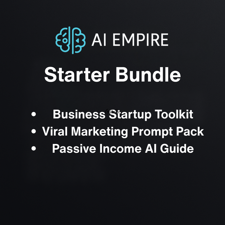 Starter Bundle – AI Launch Kit